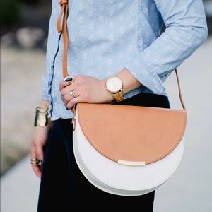 Silpada crossbody purse, new, leather.